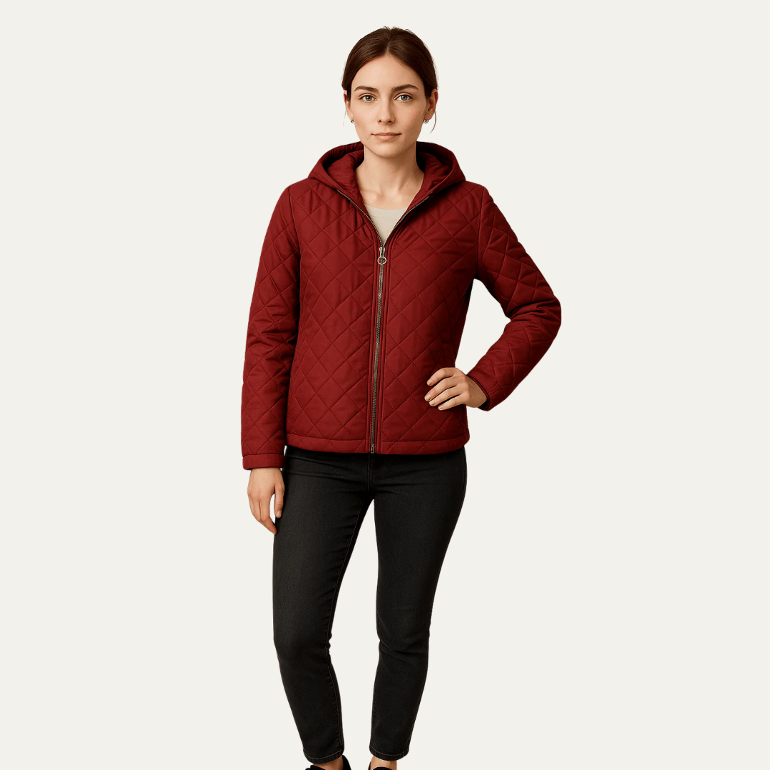 VogeLuxe | Women’s Diamond Quilted Jacket