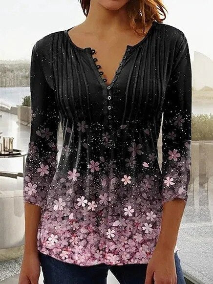 Women's Lightweight Comfortable Blouse with Fitted Style - VogeLuxe