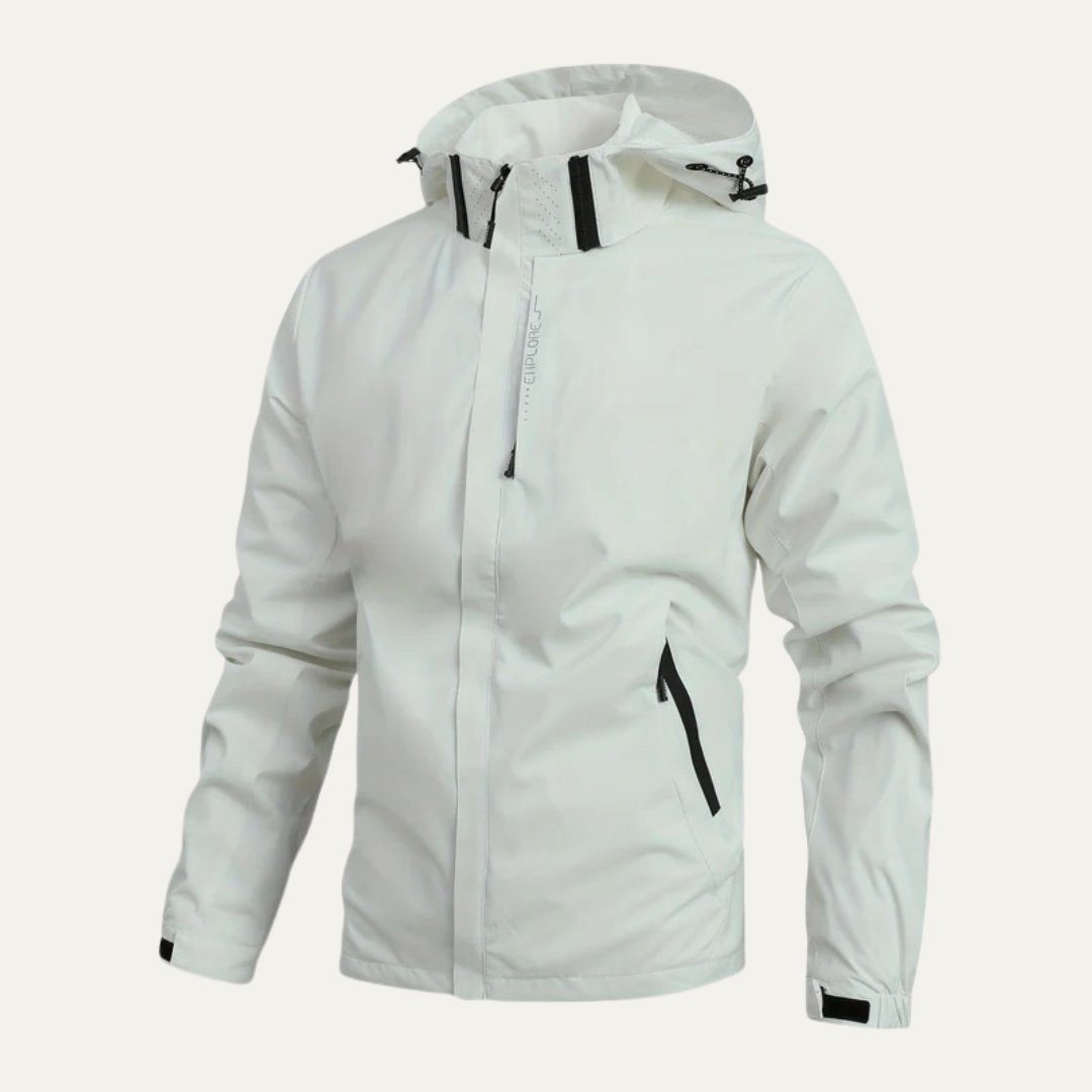 VogeLuxe | Men’s Performance Hooded Windbreaker Jacket