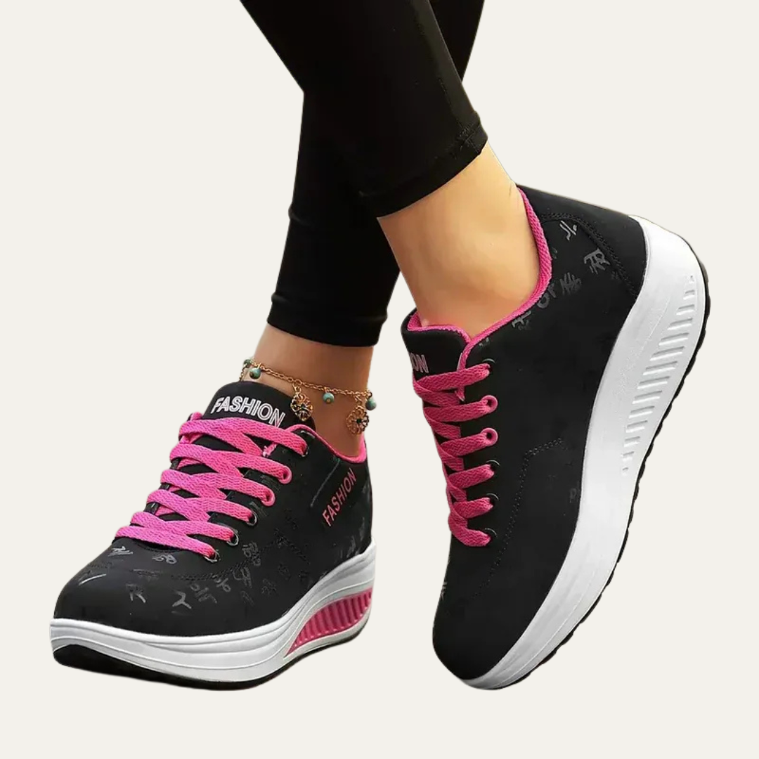 VogeLuxe | Women’s Chunky Platform Lace Up Sneakers