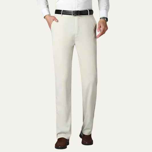 VogeLuxe | Men’s Straight Leg Tailored Dress Trousers