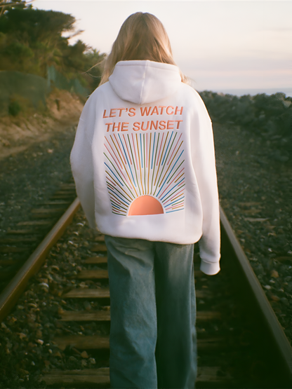 Comfy Graphic Oversized Women's Hoodie Sweatshirt