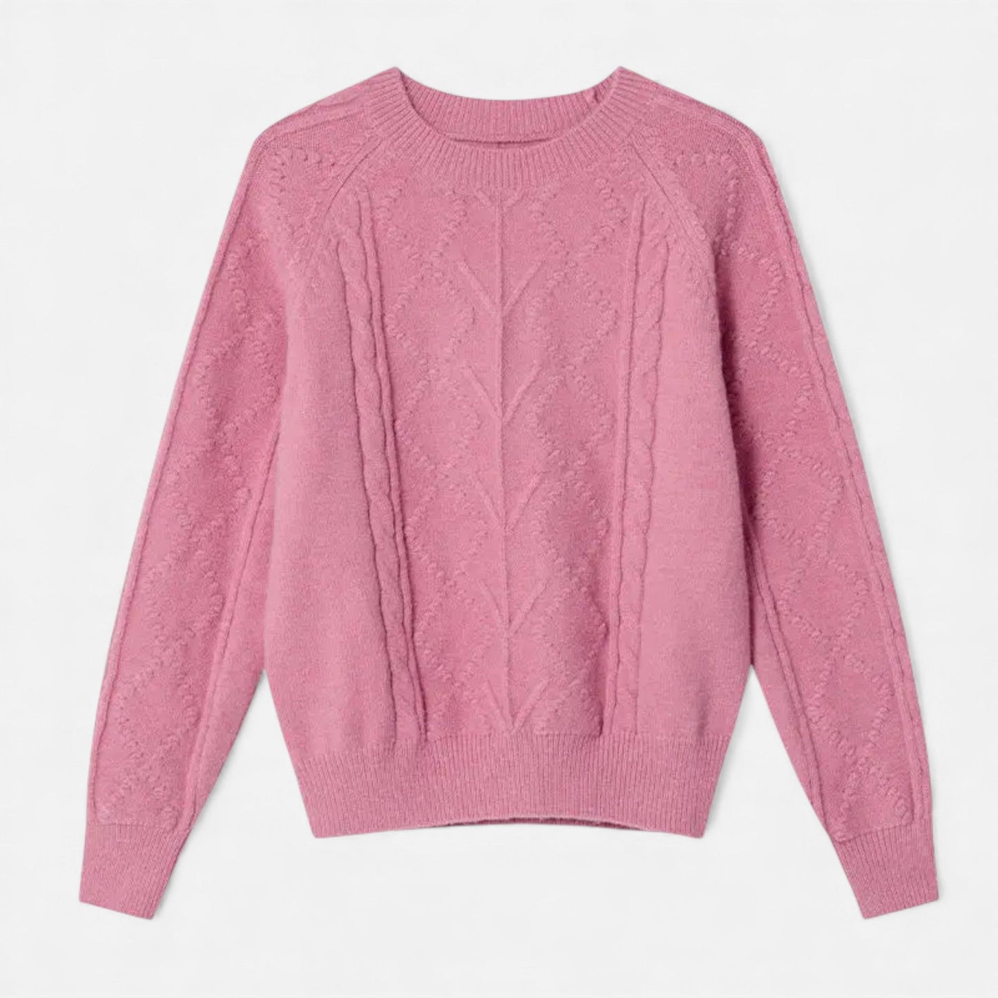 Cozy Oversized Cable Knit Winter Sweater