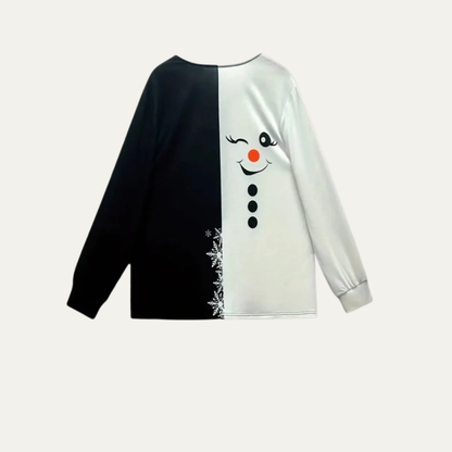 VogeLuxe | Women’s Festive Zip Front Tunic Top