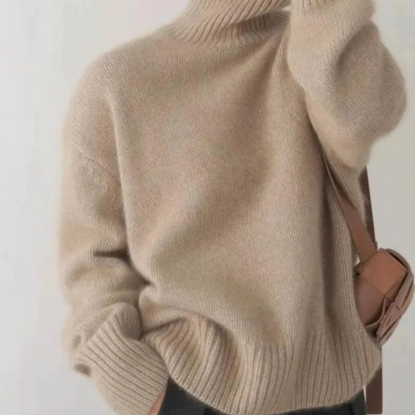 Cozy Women's Winter Turtleneck Sweater