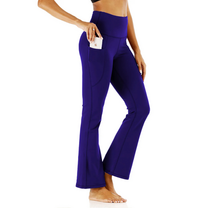 Comfortable Fit Wide Leg Women's High Waist Pants