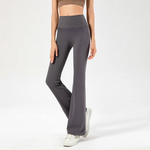 Comfortable High Waisted Wide Leg Stretch Pants