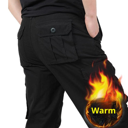 Comfortable Men's Straight Leg Cargo Pants - VogeLuxe