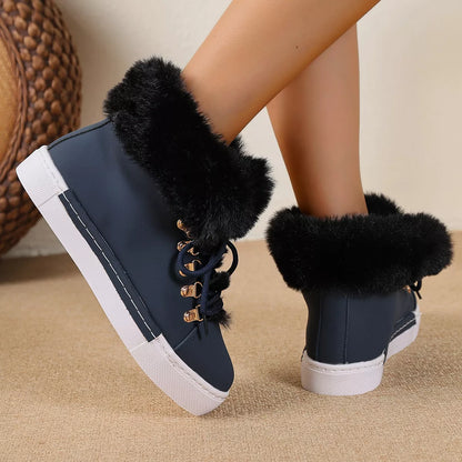 Tall Block Heel Ankle Boots