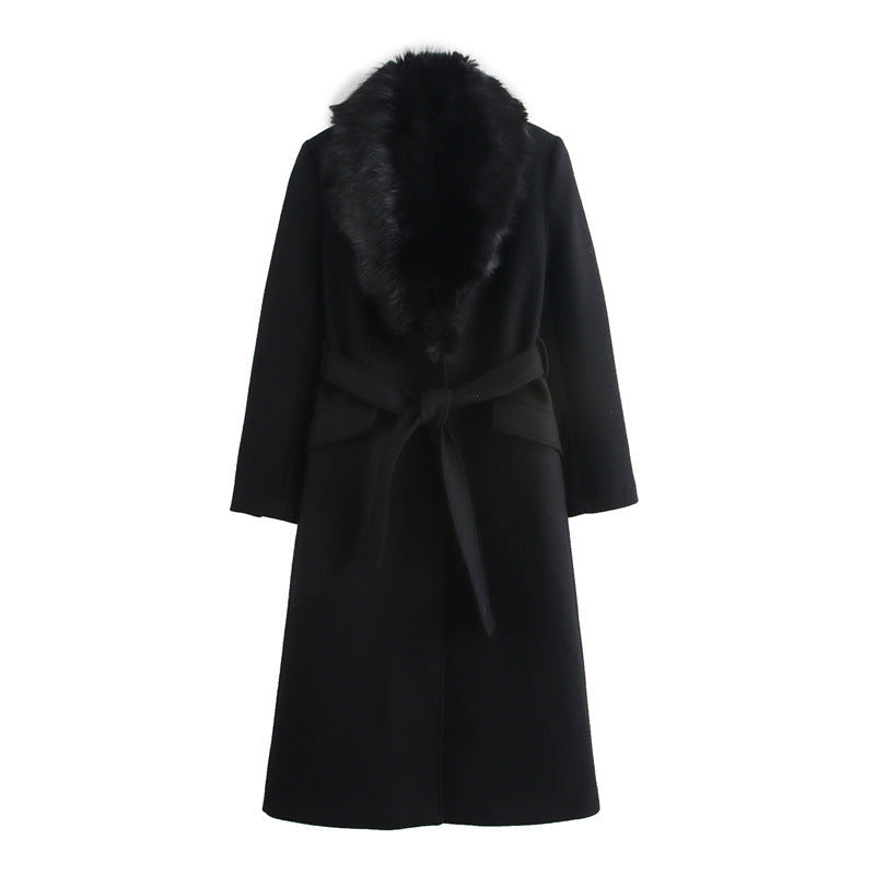Luxurious Ladies Faux Fur Winter Coat