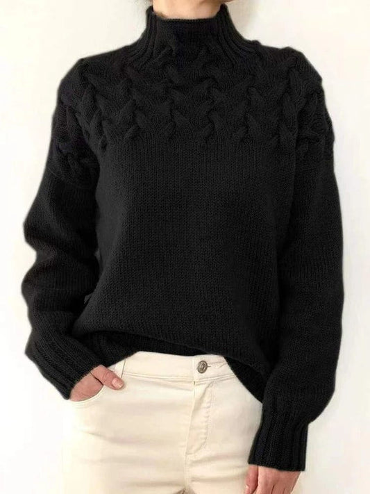 Women's Chic Winter Jumper - VogeLuxe
