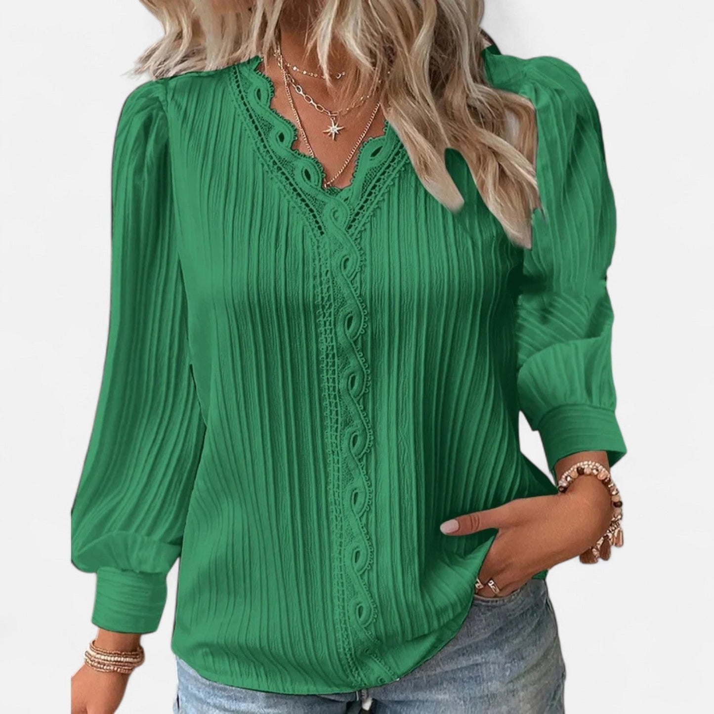 Elegant Fitted Women's Blouse