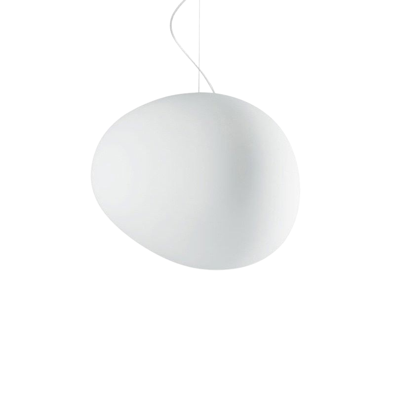 Unique Handmade Glass Pendant Light Natural Shape