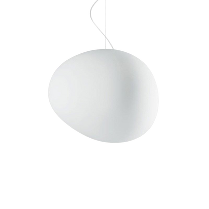 Unique Handmade Glass Pendant Light Natural Shape