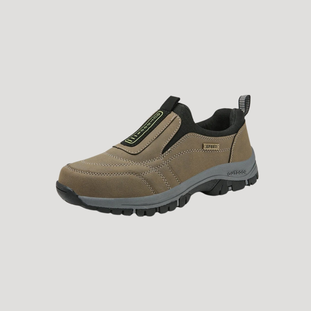 Men's Waterproof Hiking Shoes - Grip Sole, Lightweight