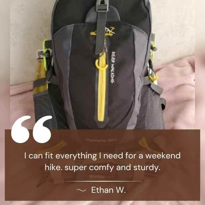 VogeLuxe | Men’s Extra Large External Frame Trekking Backpack