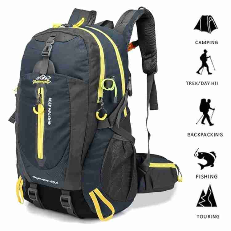 VogeLuxe | Men’s Extra Large External Frame Trekking Backpack