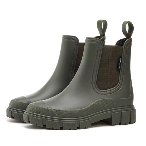 Ladies Waterproof Ankle Boots - Non Slip Fashion Boots