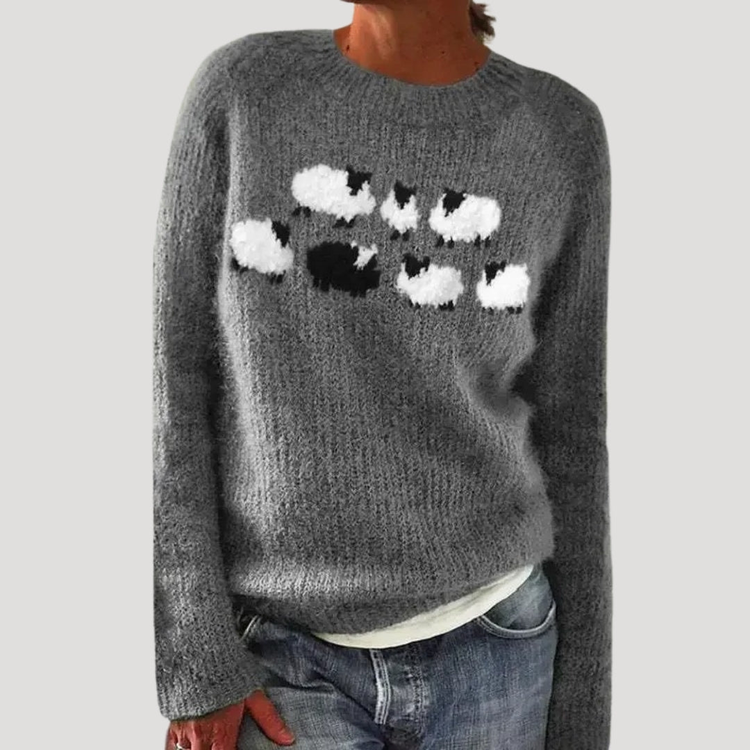 Warm Winter Women's Cable Knit Sweater