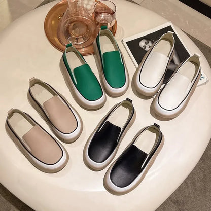 Comfortable Elevated Slip On Shoes - VogeLuxe