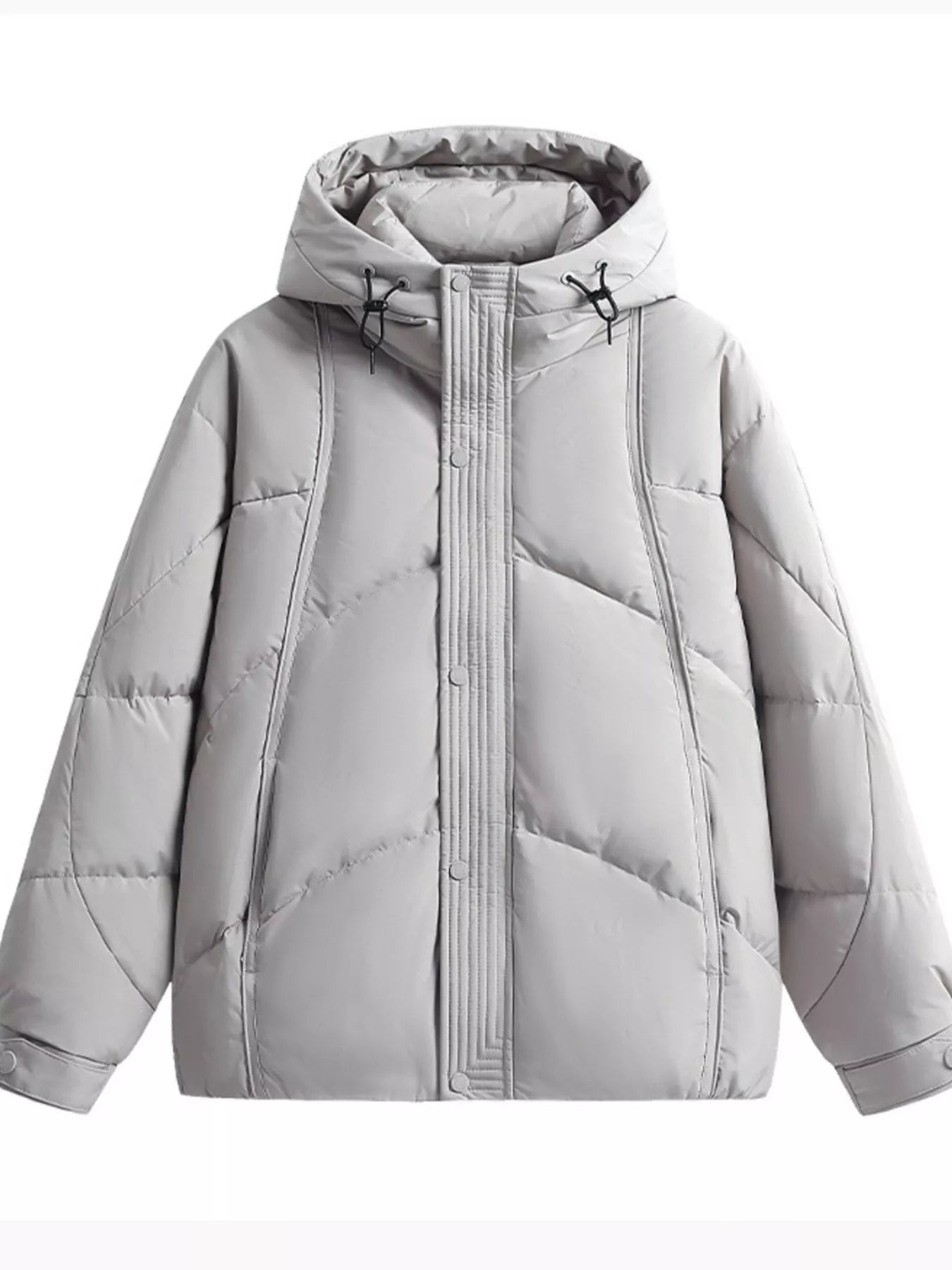 Large Mens Thick Warm Winter Puffer Coat