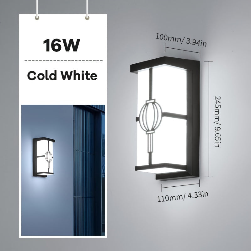 Bright Exterior Wall Light | Weatherproof Patio Lamp