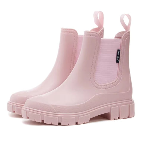 Ladies Waterproof Ankle Boots - Non Slip Fashion Boots - VogeLuxe