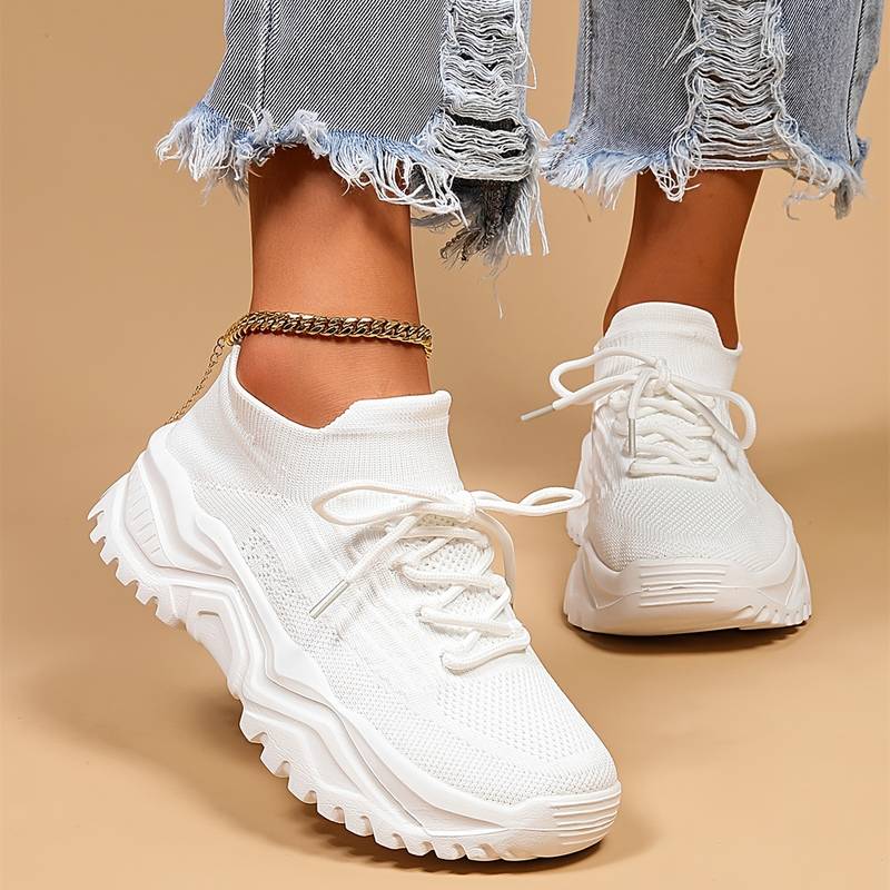 Comfortable Women's Supportive Walking Shoes With Arch Support - VogeLuxe