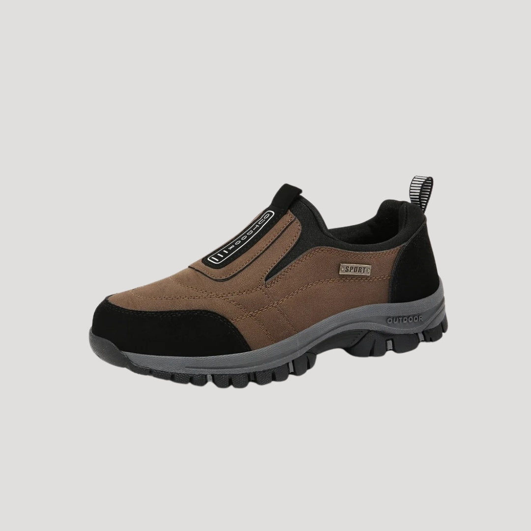 Men's Waterproof Hiking Shoes - Grip Sole, Lightweight