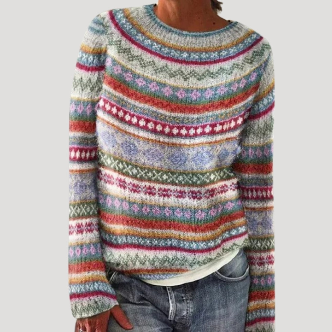 Warm Winter Women's Cable Knit Sweater