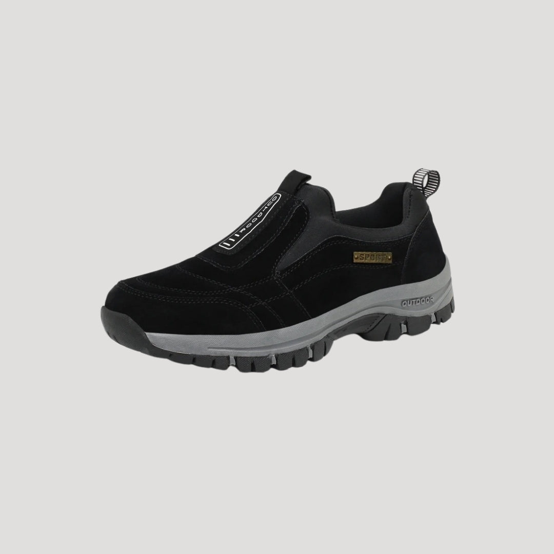 Men's Waterproof Hiking Shoes - Grip Sole, Lightweight