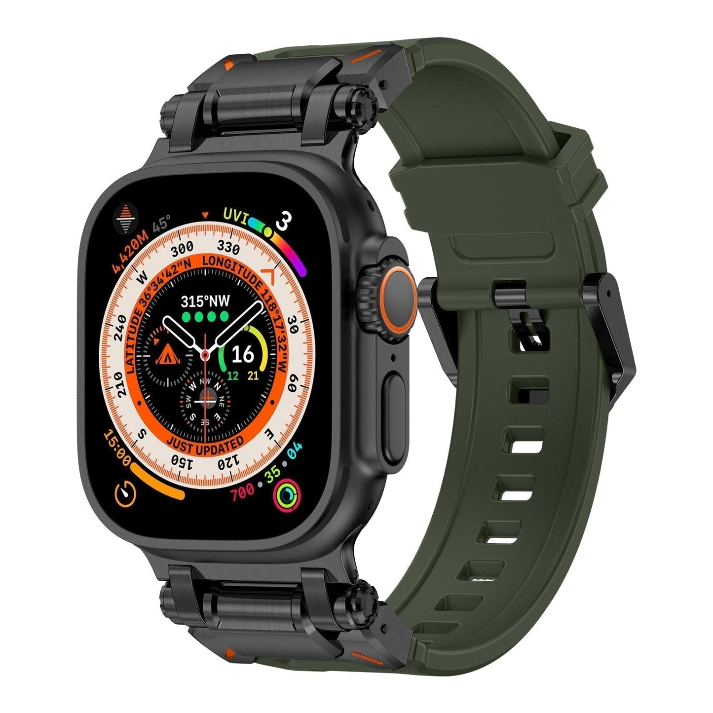 Flexible Silicone Apple Watch Strap