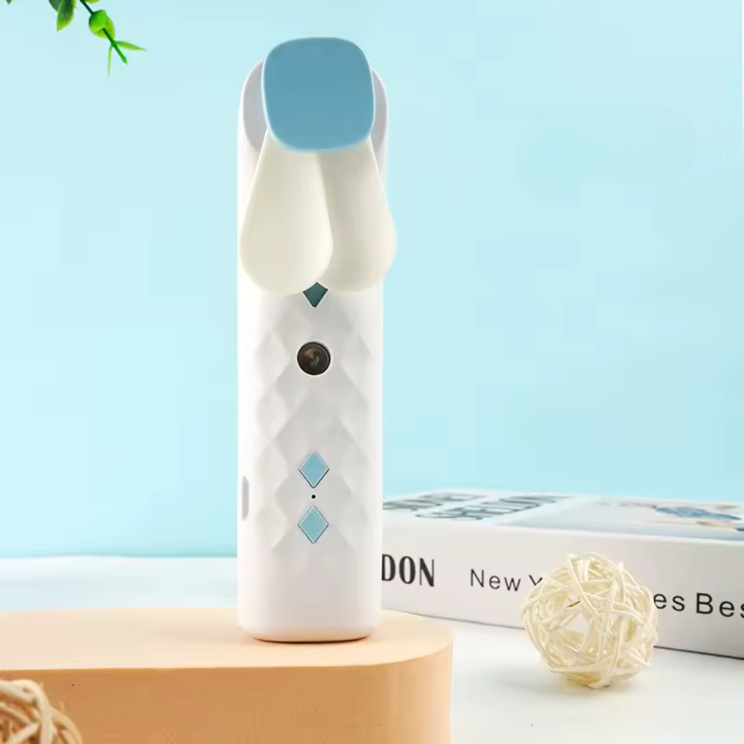 Portable USB Rechargeable Fan and Mist Humidifier - VogeLuxe