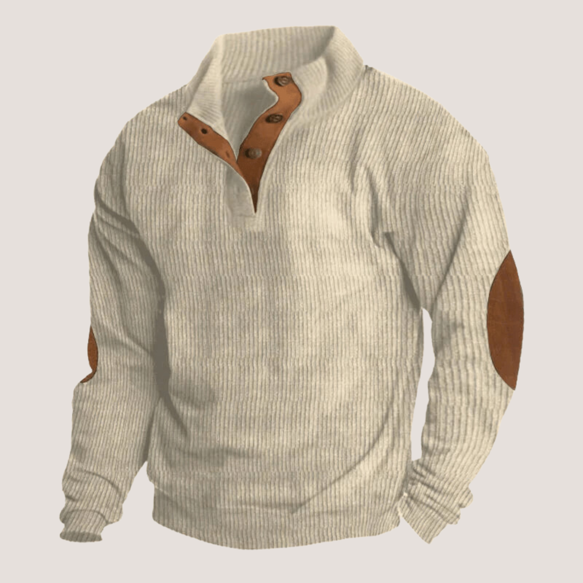 Corduroy Jacket with Classic Collar