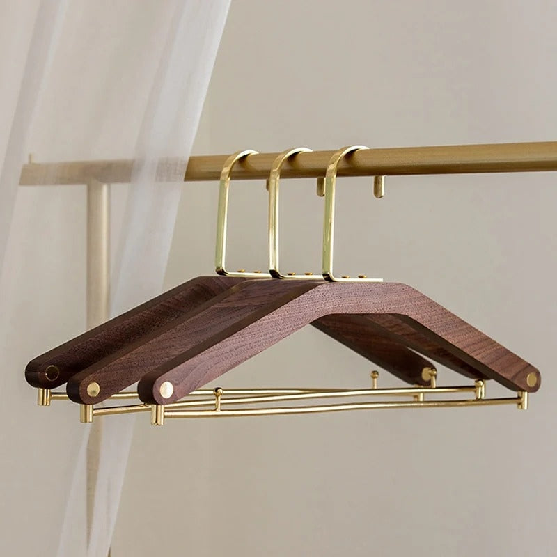 Premium Wooden Hangers for Coats and Pants