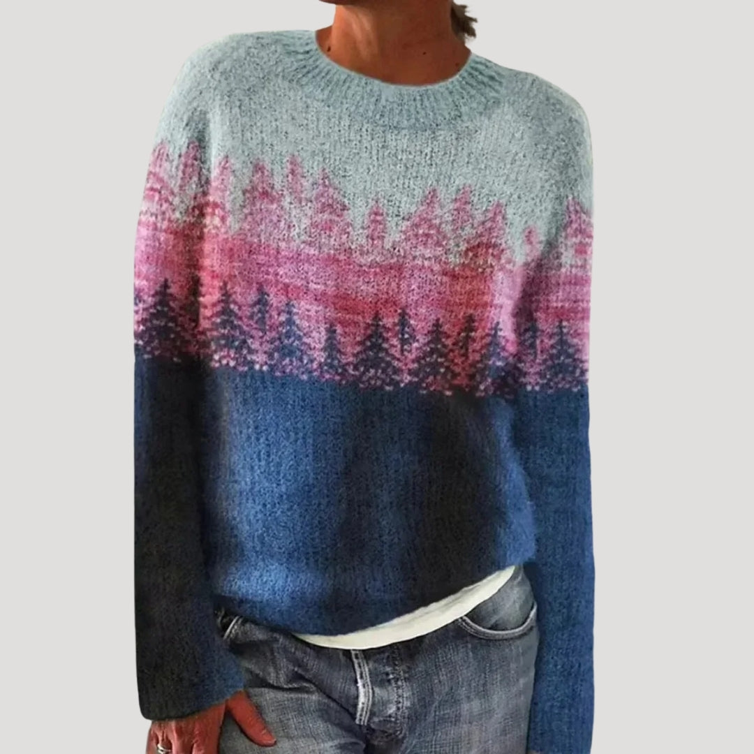 Warm Winter Women's Cable Knit Sweater