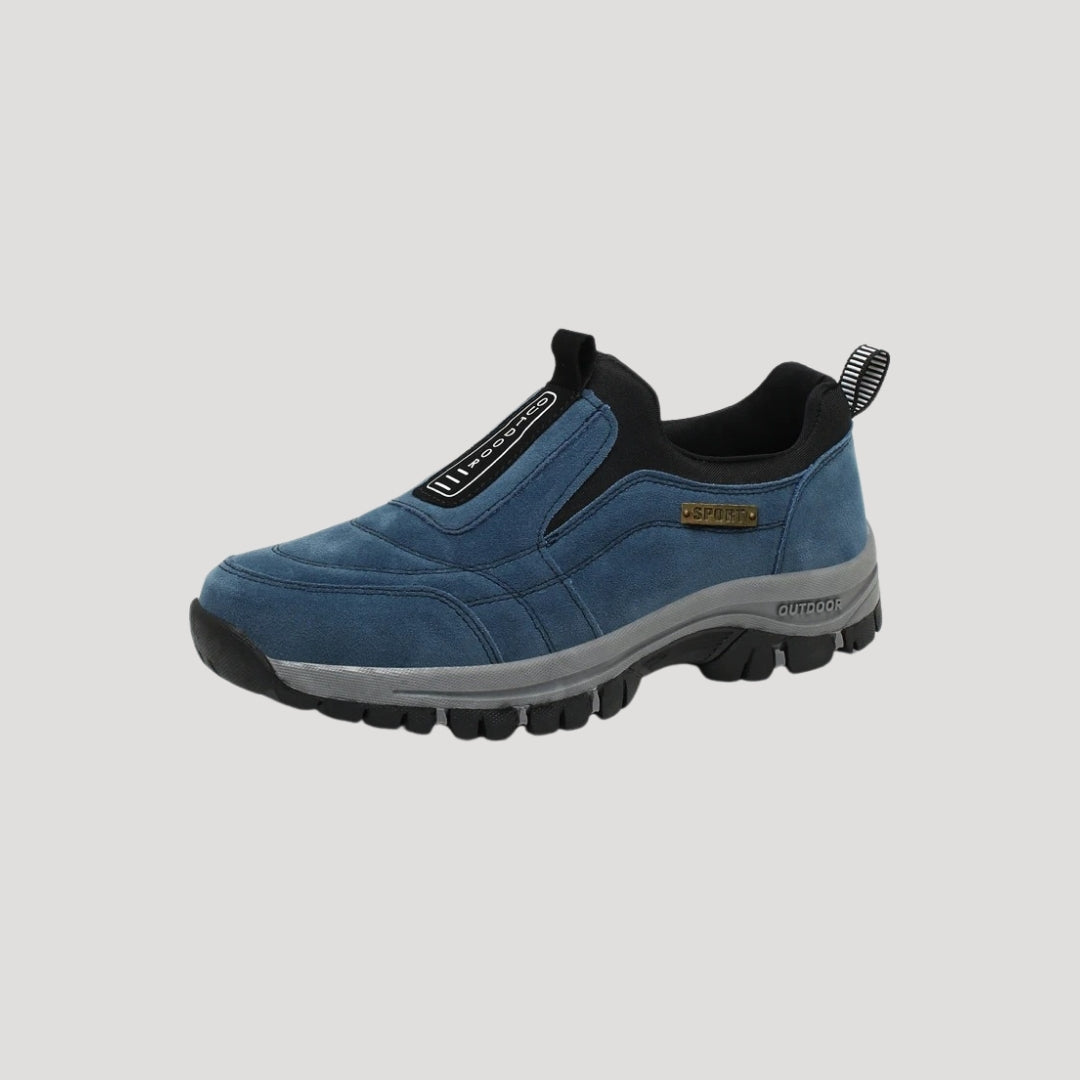 Men's Waterproof Hiking Shoes - Grip Sole, Lightweight
