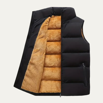 VogeLuxe | Men’s Thermal Quilted Sleeveless Puffer Vest
