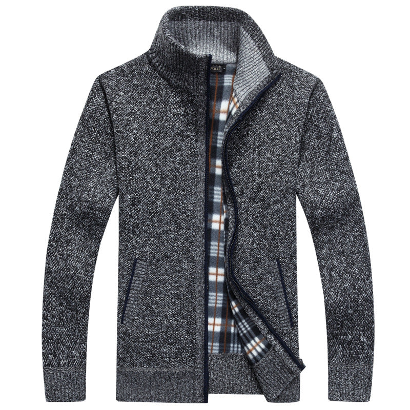 Warm Men's Full Zip Fleece Jacket