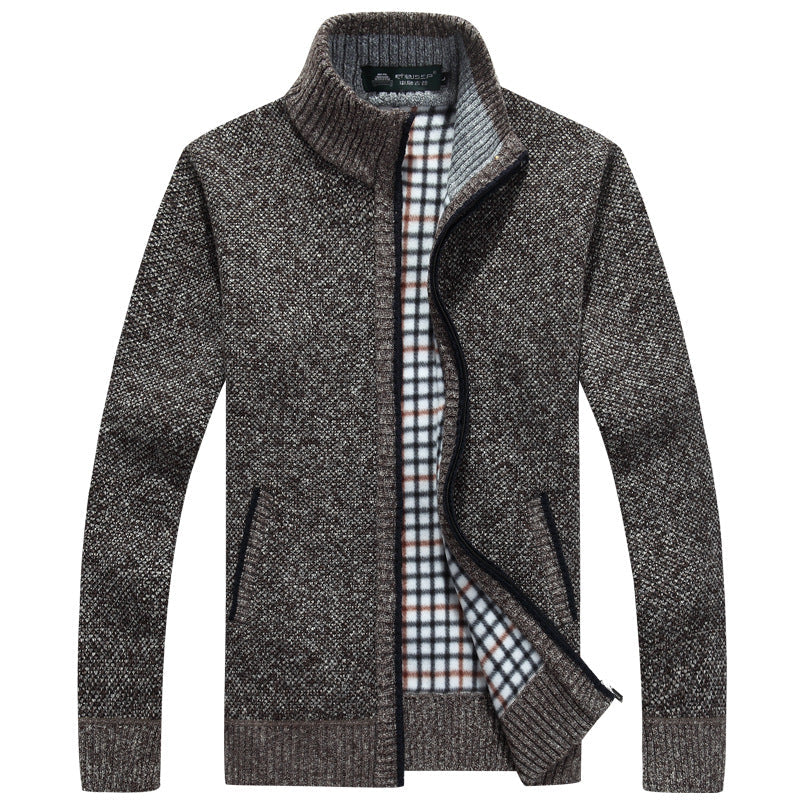 Warm Men's Full Zip Fleece Jacket