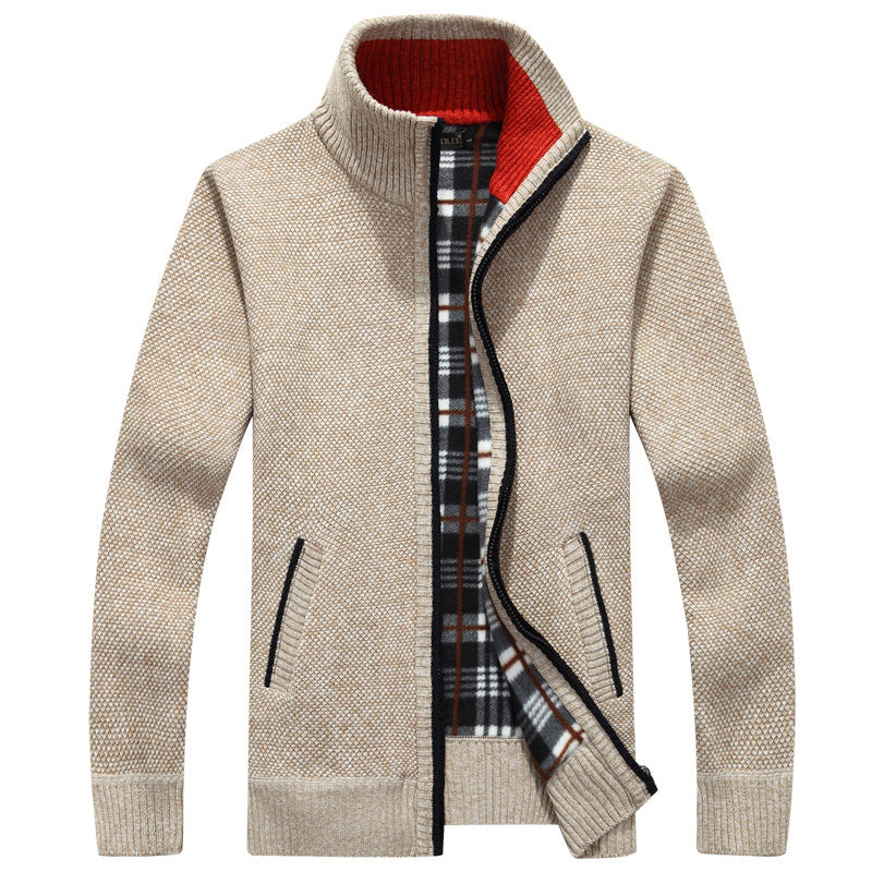Warm Men's Full Zip Fleece Jacket