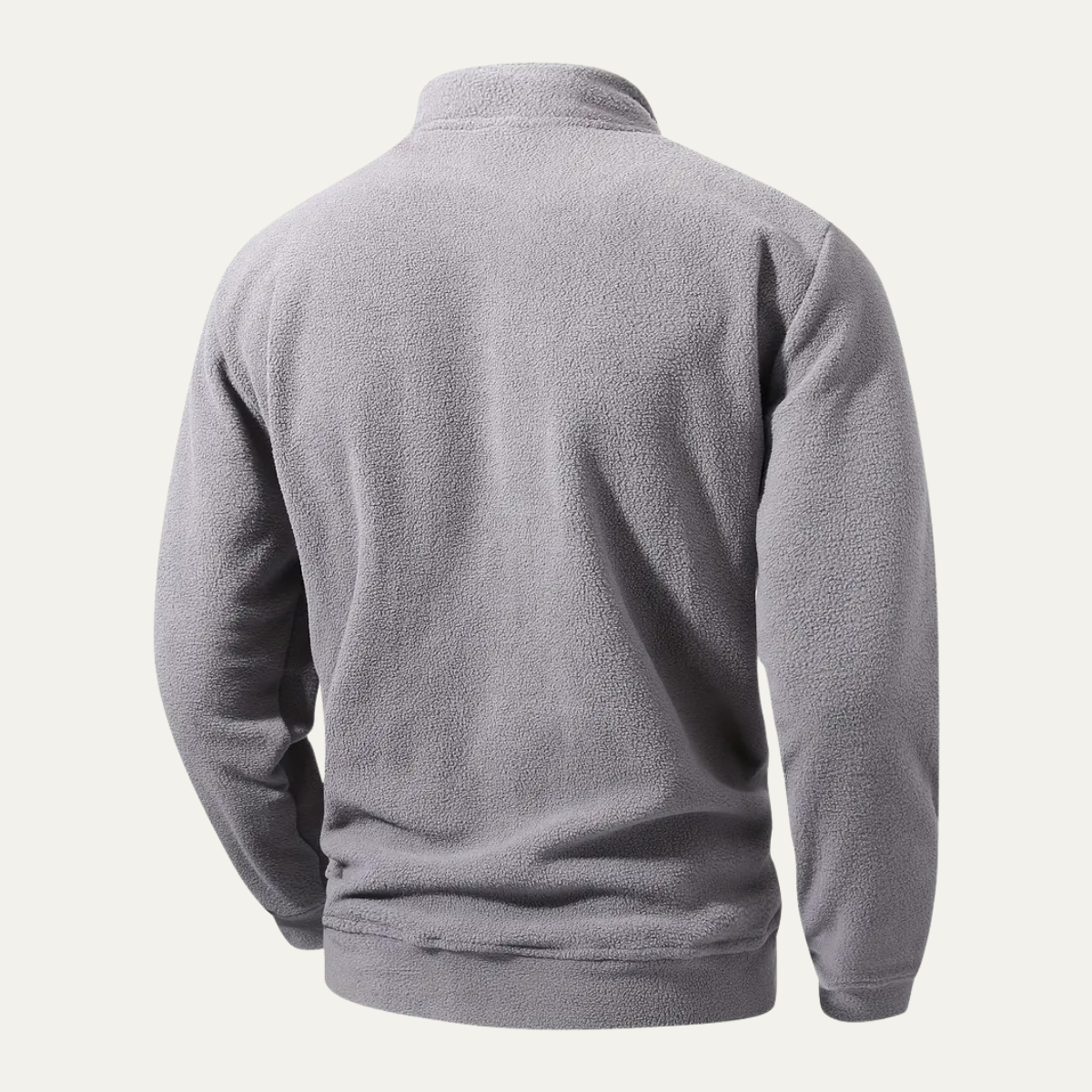 VogeLuxe | Men’s Soft Quarter Zip Fleece Pullover