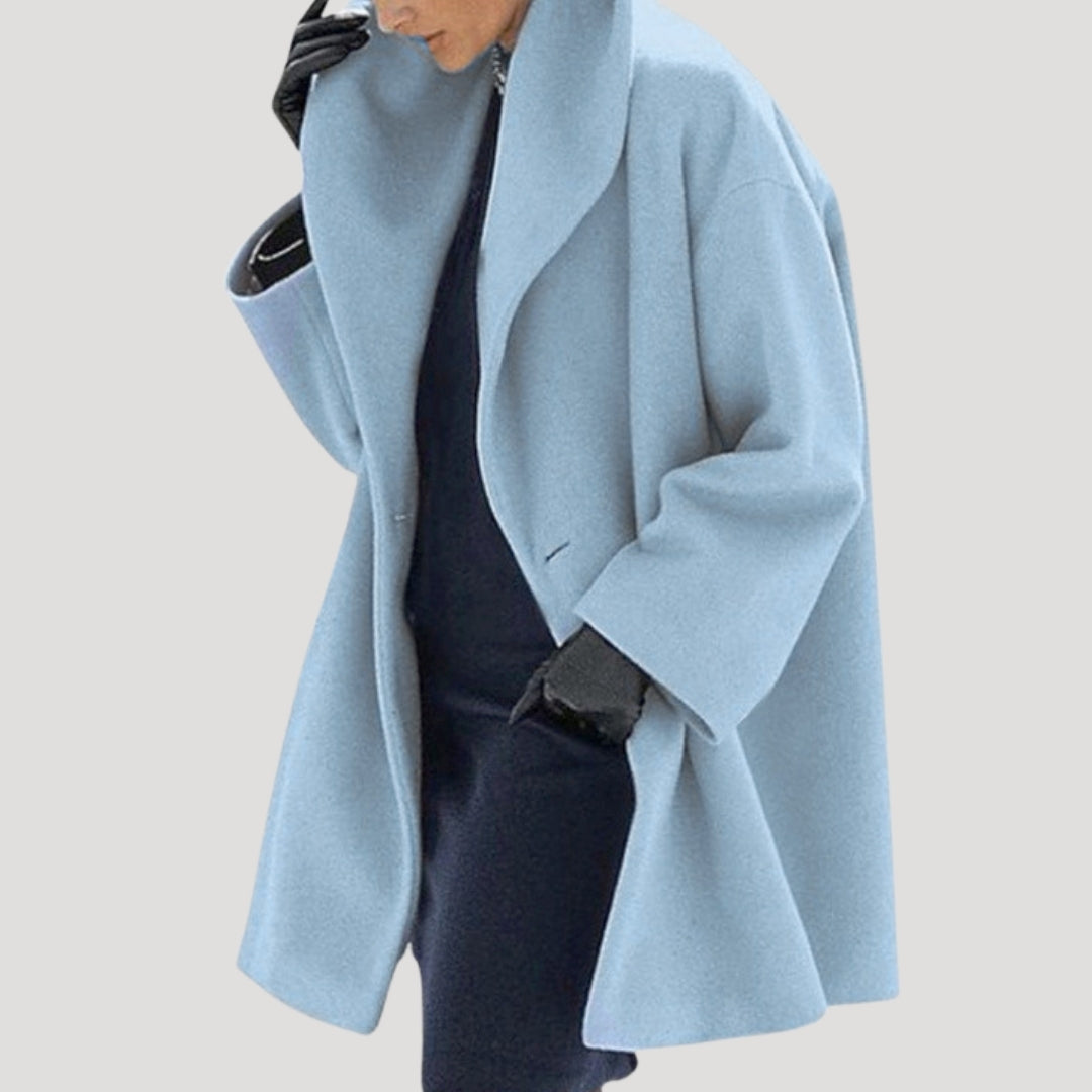 Luxurious Warm Women's Oversized Wool Coat