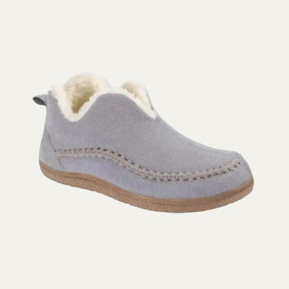 VogeLuxe | Men’s Moccasin Style Faux Fur Lined Slippers