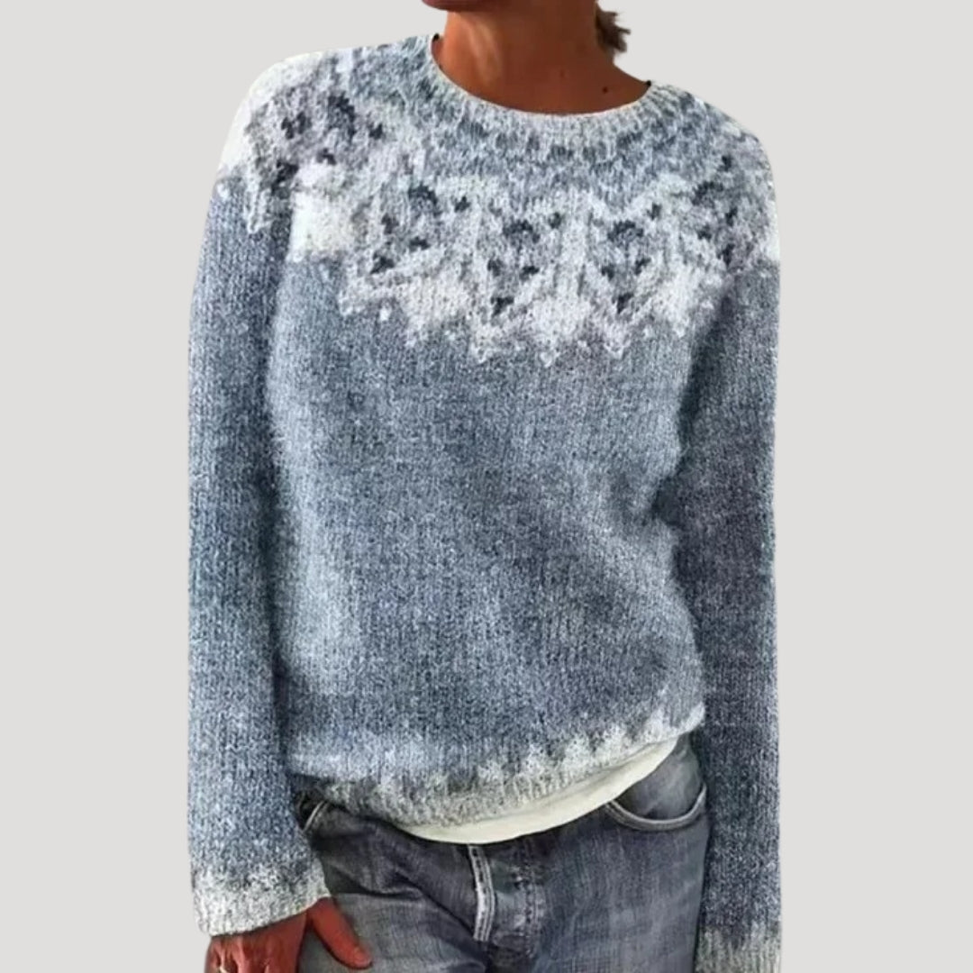 Warm Winter Women's Cable Knit Sweater