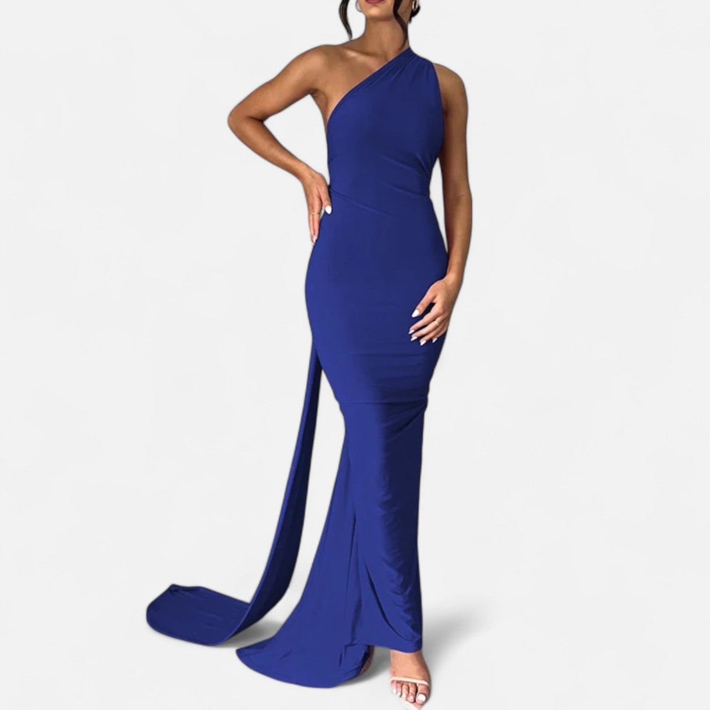 Elegant Tie Back Formal Gown for Women