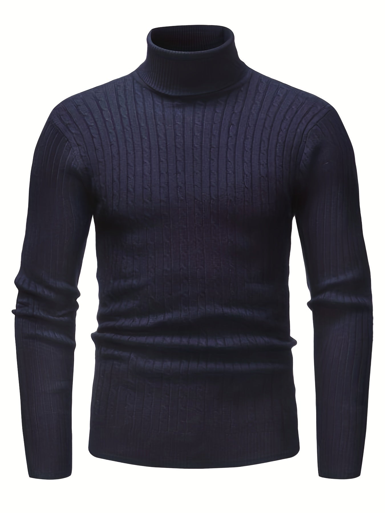 Cozy Mens Crew Neck Warm Sweater