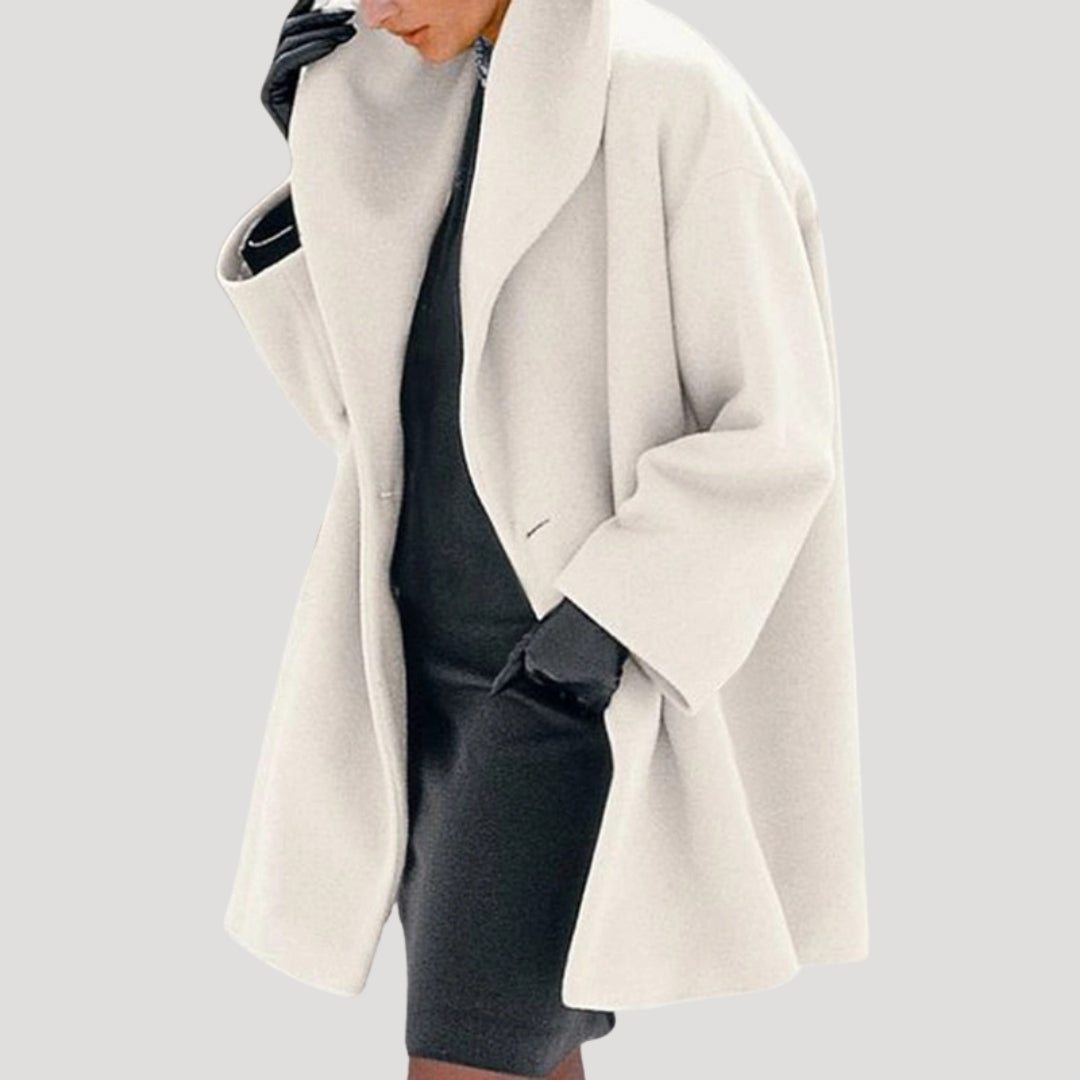 Luxurious Warm Women's Oversized Wool Coat