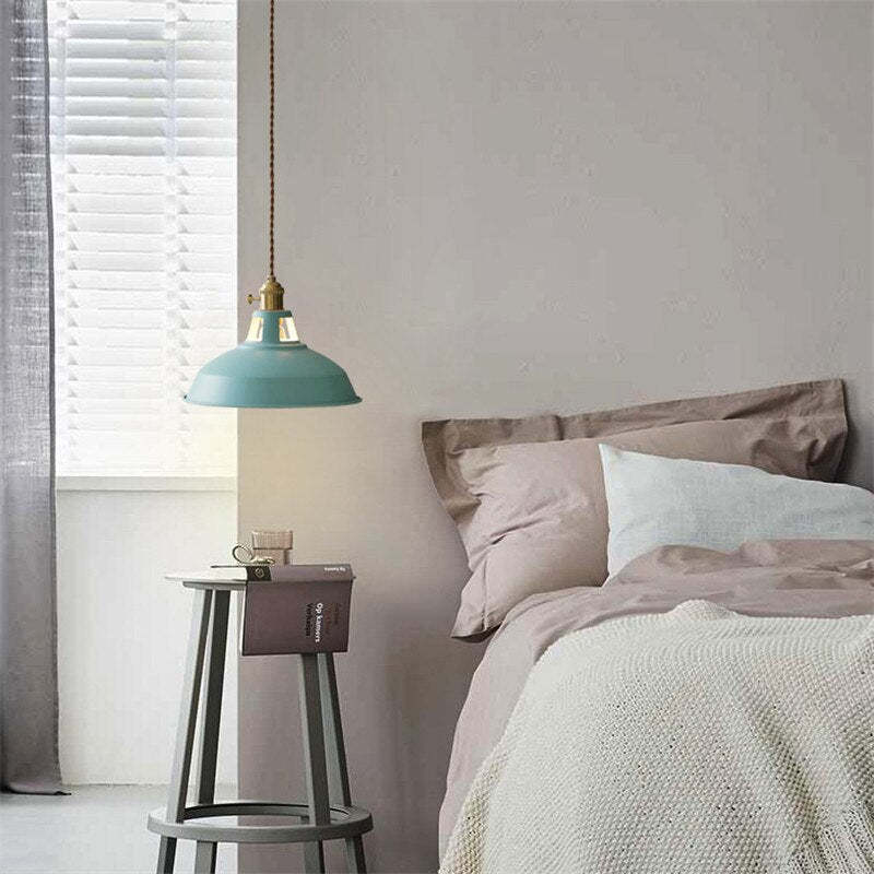 Vibrant Color Metal Pendant Light Fixture
