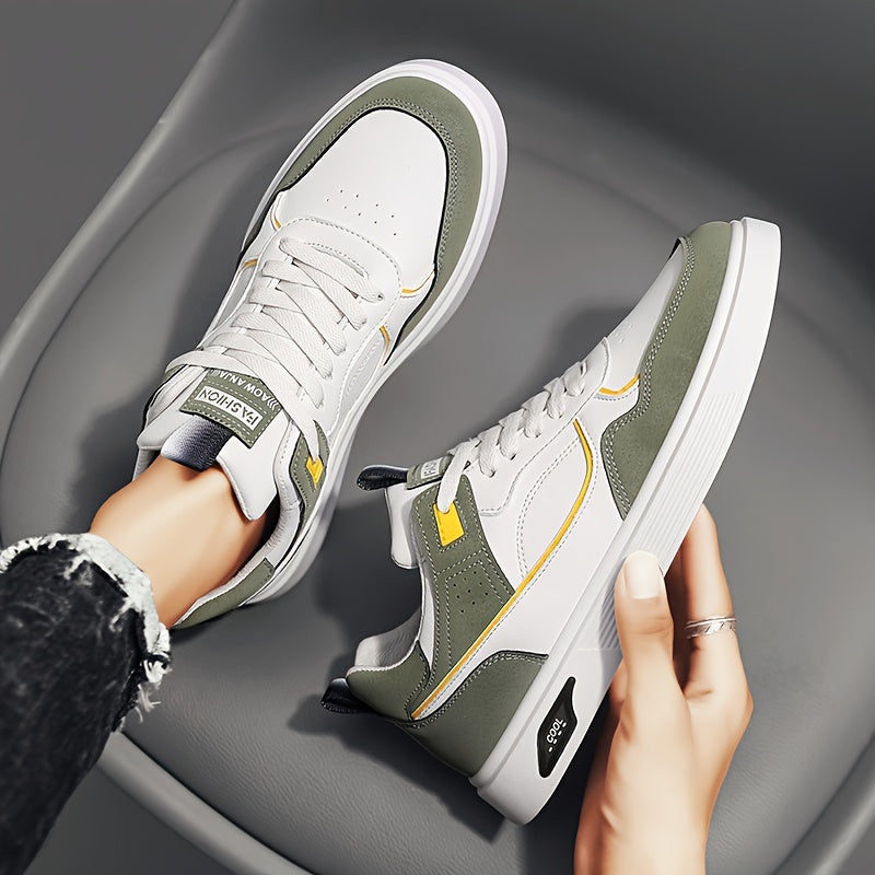 Comfortable Men's Round Toe Casual Sneakers - VogeLuxe
